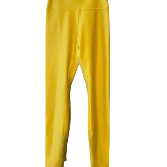 Alo Yoga Airlift Yellow Leggings - Picture 2 of 3